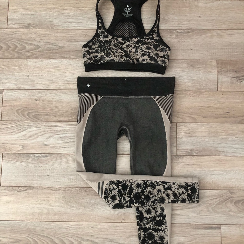 NUX Gym Attire Sportsbra and Leggings